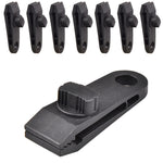 Clip in plastica fissa per tenda da esterno da 10 pezzi. Clip antivento rinforzata per baldacchino multi-persona
