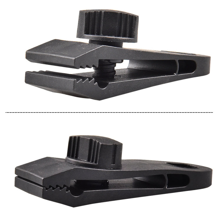 Clip in plastica fissa per tenda da esterno da 10 pezzi. Clip antivento rinforzata per baldacchino multi-persona