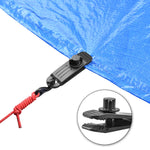 Clip antivento in plastica per tenda da campeggio 10 pezzi