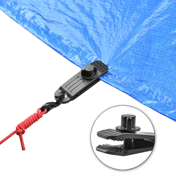 Clip antivento in plastica per tenda da campeggio 10 pezzi