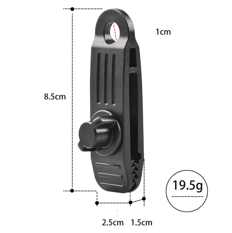 Clip antivento in plastica per tenda da campeggio 10 pezzi