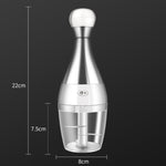 Tritacarne pressato in acciaio inossidabile 304 Tagliaverdure multifunzionale per uso domestico Martellare l'aglio, Vegetable Cutter