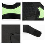 Supporto per caviglia sportivo in neoprene, cinturino protettivo per compressione della caviglia, supporto fisso, Left Foot (Black), Right Foot (Black), Left Foot (Green), Right Foot (Green), Left Foot (Purple), Right Foot (Purple)