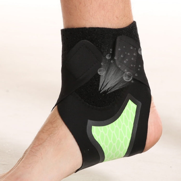 Supporto per caviglia sportivo in neoprene, cinturino protettivo per compressione della caviglia, supporto fisso, Left Foot (Black), Right Foot (Black), Left Foot (Green), Right Foot (Green), Left Foot (Purple), Right Foot (Purple)