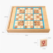 5 in 1 gioco da tavolo multifunzionale Sudoku Flying Gomoku Gioco da tavolo per puzzle di educazione precoce, 5 In 1 Game Board