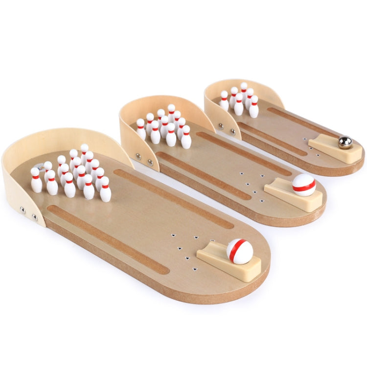 Mini Puzzle Bowling in Legno per Bambini e Famiglia