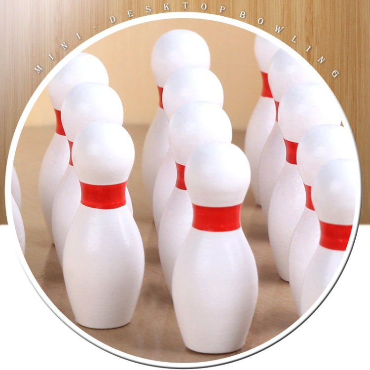 Mini Puzzle Bowling in Legno per Bambini e Famiglia