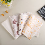 2 confezioni di carta oleata per torte, carta da forno, carta per hamburger, Classical Newspaper, Color Pastry, Orange Tower, White English, Coffee English, Wheat English, Pure White, Thick Kraft Paper, Gray Tower, Brown Pastry