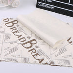 2 confezioni di carta oleata per torte, carta da forno, carta per hamburger, Classical Newspaper, Color Pastry, Orange Tower, White English, Coffee English, Wheat English, Pure White, Thick Kraft Paper, Gray Tower, Brown Pastry