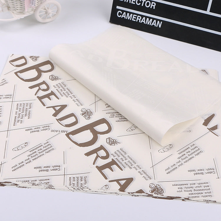 2 confezioni di carta oleata per torte, carta da forno, carta per hamburger, Classical Newspaper, Color Pastry, Orange Tower, White English, Coffee English, Wheat English, Pure White, Thick Kraft Paper, Gray Tower, Brown Pastry