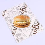 2 confezioni di carta oleata per torte, carta da forno, carta per hamburger, Classical Newspaper, Color Pastry, Orange Tower, White English, Coffee English, Wheat English, Pure White, Thick Kraft Paper, Gray Tower, Brown Pastry