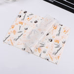 2 confezioni di carta oleata per torte, carta da forno, carta per hamburger, Classical Newspaper, Color Pastry, Orange Tower, White English, Coffee English, Wheat English, Pure White, Thick Kraft Paper, Gray Tower, Brown Pastry