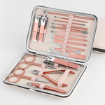 Tagliaunghie 18 in 1 in acciaio inox set manicure
