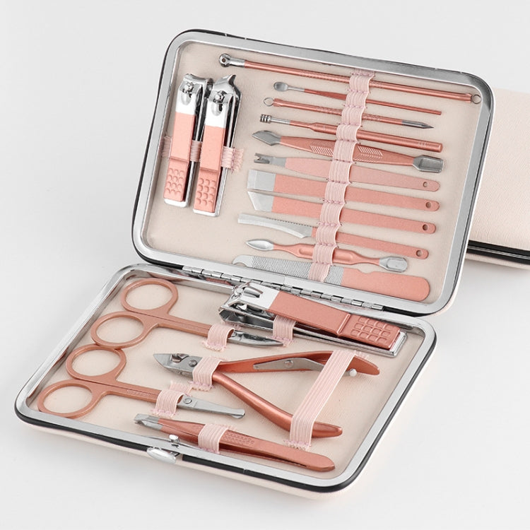 Tagliaunghie 18 in 1 in acciaio inox set manicure