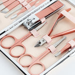 Tagliaunghie 18 in 1 in acciaio inox set manicure