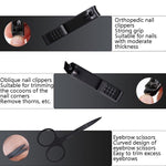 2 set di tagliaunghie per bellezza, strumento per manicure