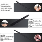 2 set di tagliaunghie per bellezza, strumento per manicure