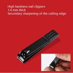 Set 9 in 1 strumenti per manicure e pedicure in acciaio inox