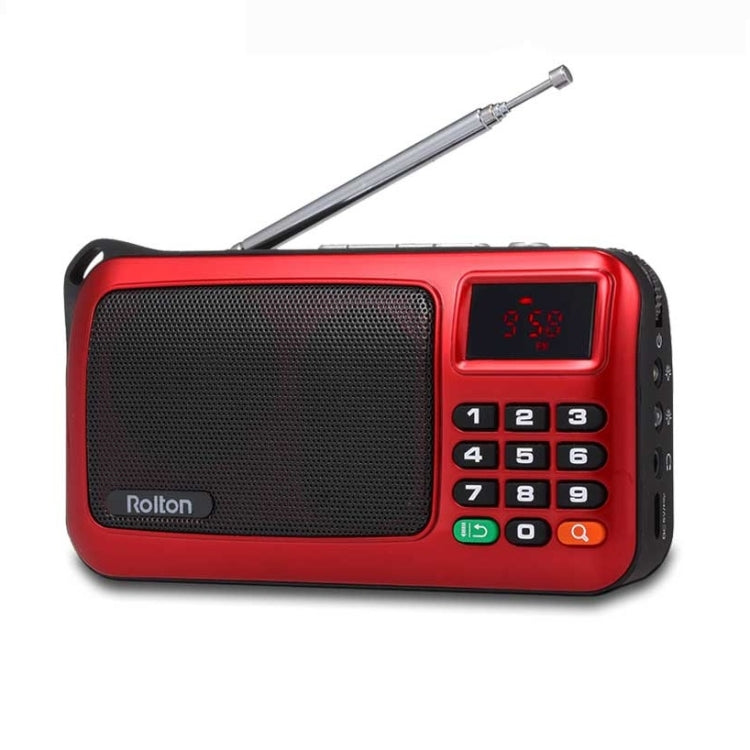 Rolton W405 Mini radio FM portatile con lettore USB/TF