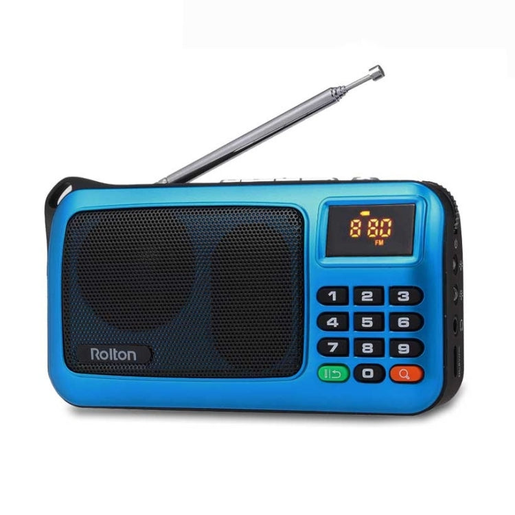 Rolton W405 Mini radio FM portatile con lettore USB/TF