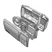 Rolton W405 Mini radio FM portatile con lettore USB/TF