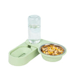 Forniture per animali domestici Ciotola per cibo per cani e gatti Ciotola doppia rotante pieghevole, Green Without Bowl, Purple Without Bowl, Pink Without Bowl, Gray Without Bowl, Green With Bowl, Purple With Bowl, Pink With Bowl, Gray With Bowl