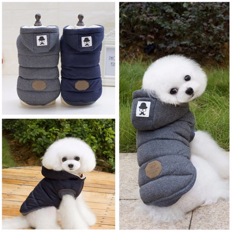 Cappotto invernale imbottito in cotone per cani S-XXL