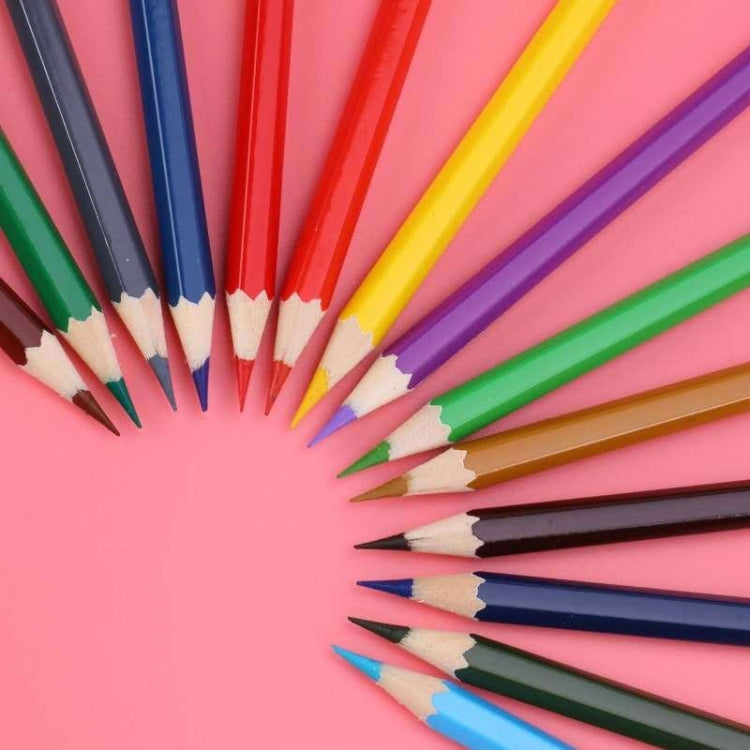 Set di 72 matite colorate oleose esagonali a colori, 72 Color Hexagon Pencil
