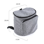 Borsa per passeggino Borsa portaoggetti universale per carrozzina, Standard (Black), Standard (Gray), Upgrade (Black), Upgrade (Gray)