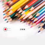 Set completo di versione inglese a matita colorata per studenti a 72 colori, 72-color Pencil English Version Set