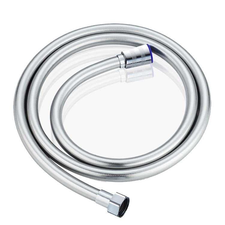 Tubo doccia Scaldabagno Doccia a pioggia Bagno Doccia in acciaio inossidabile Tubo ugello in PVC, 1.5m Silver, 2m Silver, 1.5m Golden, 2m Gold