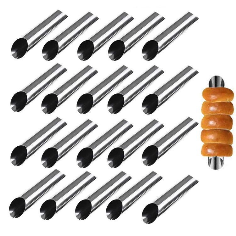Set 20 strumenti in acciaio inox per croissant