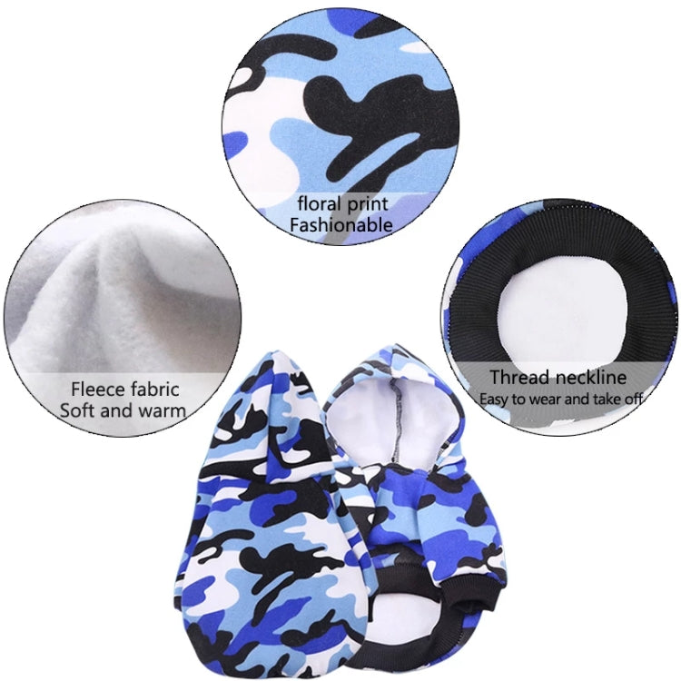 Felpe con cappuccio per cani Vestiti per animali domestici per cani Cappottini Vestiti per cani in cotone, XS, S, M, L, XL, XXL