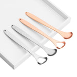 2 spazzole per la pulizia della lingua in acciaio inossidabile per l'alito cattivo, Tongue Scraper+Two-piece Set (Silver ), Tongue Scraper + Two-piece Set (Rose Gold )