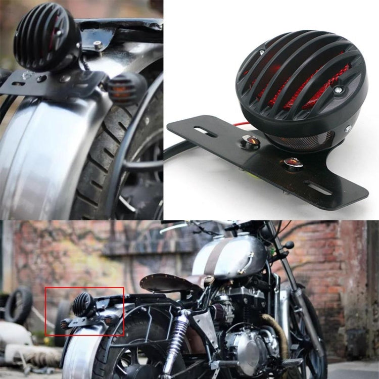 Accessori per moto Fanale posteriore calante retrò Fanale posteriore per auto elettrica Fanale posteriore modificato, Card Frame Light