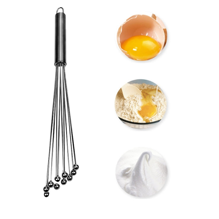 2 PCS Frusta manuale in acciaio inossidabile Perla di vetro Frusta per uova Utensili da cucina manuali per la casa da cucina, Type A 12 Inch, Type A 10 Inch, Type B 12 Inch, Type B 10 Inch, Type C 12 inch, Type C  10 Inch