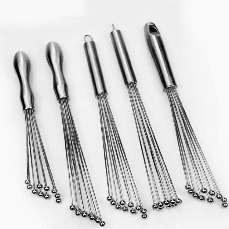 2 PCS Frusta manuale in acciaio inossidabile Perla di vetro Frusta per uova Utensili da cucina manuali per la casa da cucina, Type A 12 Inch, Type A 10 Inch, Type B 12 Inch, Type B 10 Inch, Type C 12 inch, Type C  10 Inch