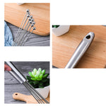 2 PCS Frusta manuale in acciaio inossidabile Perla di vetro Frusta per uova Utensili da cucina manuali per la casa da cucina, Type A 12 Inch, Type A 10 Inch, Type B 12 Inch, Type B 10 Inch, Type C 12 inch, Type C  10 Inch
