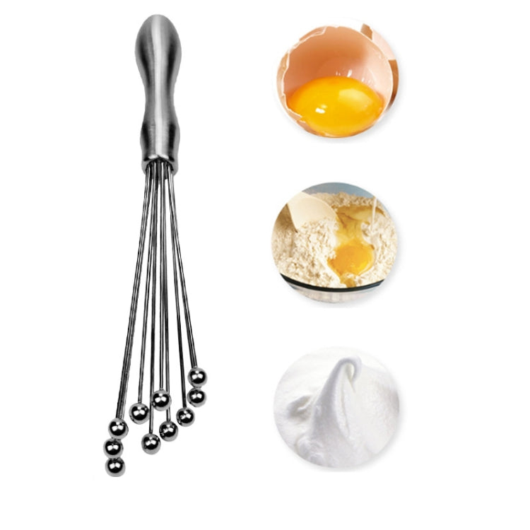 2 PCS Frusta manuale in acciaio inossidabile Perla di vetro Frusta per uova Utensili da cucina manuali per la casa da cucina, Type A 12 Inch, Type A 10 Inch, Type B 12 Inch, Type B 10 Inch, Type C 12 inch, Type C  10 Inch