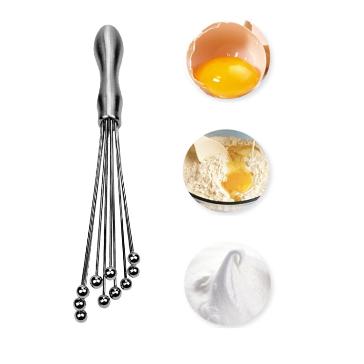 2 PCS Frusta manuale in acciaio inossidabile Perla di vetro Frusta per uova Utensili da cucina manuali per la casa da cucina, Type A 12 Inch, Type A 10 Inch, Type B 12 Inch, Type B 10 Inch, Type C 12 inch, Type C  10 Inch