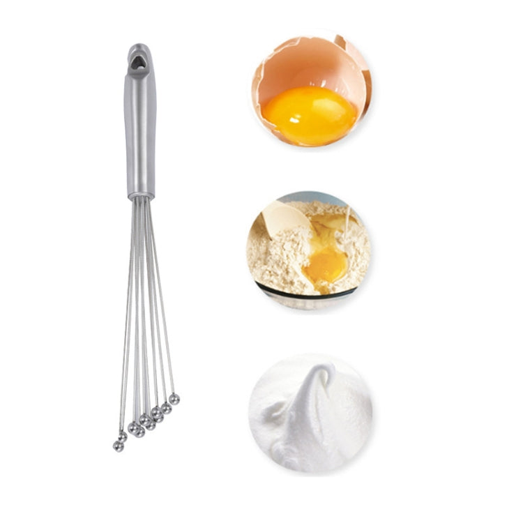 2 PCS Frusta manuale in acciaio inossidabile Perla di vetro Frusta per uova Utensili da cucina manuali per la casa da cucina, Type A 12 Inch, Type A 10 Inch, Type B 12 Inch, Type B 10 Inch, Type C 12 inch, Type C  10 Inch