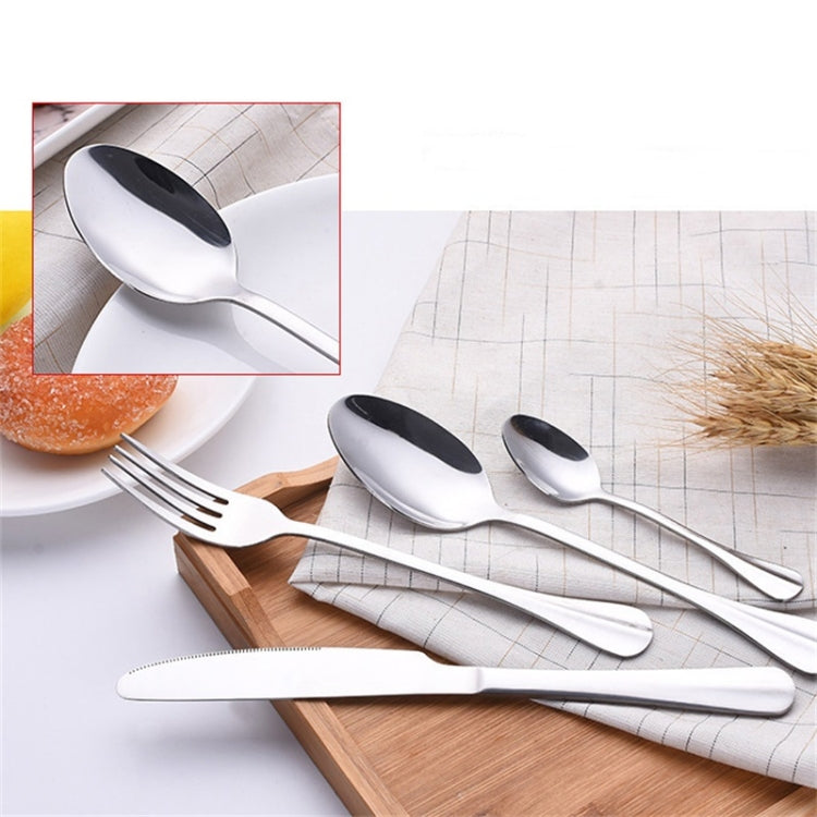Set di posate da bistecca 20 in 1 in acciaio inossidabile, True Color, Golden, Rose Gold, Colorful, Black