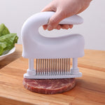 Filetto di carne in acciaio inossidabile che batte l'ago per carne a 48 pin per la cucina domestica, 16.5x14.5cm