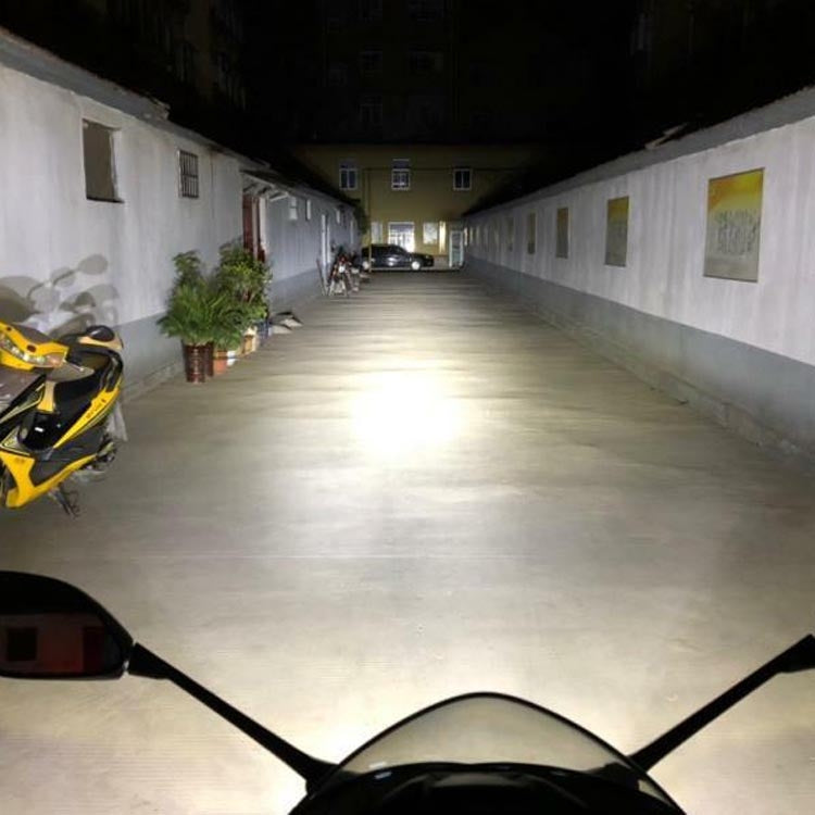 40W luce bianca moto LED faretto faro auto paraurti anteriore luce fuoristrada modificata tetto luce, White Light