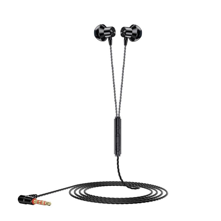 Controllo del filo dell'auricolare con gomito F12 con auricolare per telefono cellulare, 3.5mm Jack (Black), 3.5mm Jack (Red), 3.5mm Jack (Pink), 3.5mm Jack (Gray), Type-C (Black), Type-C (Red), Type-C (Pink), Type-C (Gray), 3.5mm Jack (White)