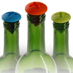 Tappo per bottiglia in silicone per conservazione del vino rosso a forma di vite da 10 pezzi, Screw Shape