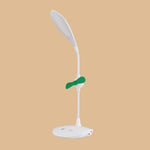 Lampada da scrivania pieghevole USB da comodino con ventilatore a LED WS-8010, Water Drop, Ring, Pen Holder White Fan Blade, Pen Holder Yellow Fan Blade, Pen Holder Blue Fan Blade, Pen Holder Green  Fan Blade