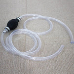 Valvola unidirezionale Pompa olio manuale Tubo olio Cambio acqua acquario, 15mm Alloy