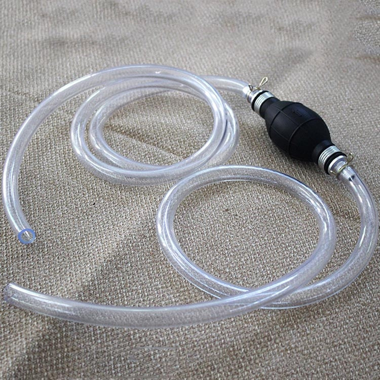 Valvola unidirezionale Pompa olio manuale Tubo olio Cambio acqua acquario, 15mm Alloy