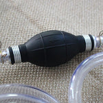 Valvola unidirezionale Pompa olio manuale Tubo olio Cambio acqua acquario, 15mm Alloy